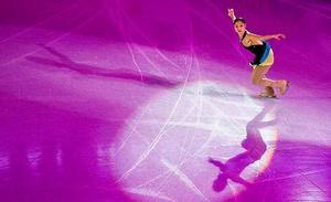 Mirai Nagasu realitza la seva rutina durant el Campionat de Patinatge Artístic dels Estats Units, que es porta a terme a Carolina del Nord.