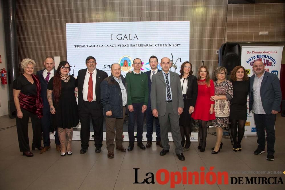 Gala premio a la Actividad empresarial en Cehegín