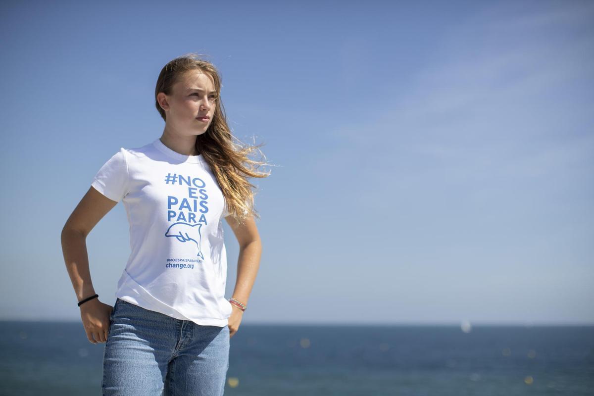 Olivia Mandle, l’adolescent catalana que lluita pel Mediterrani