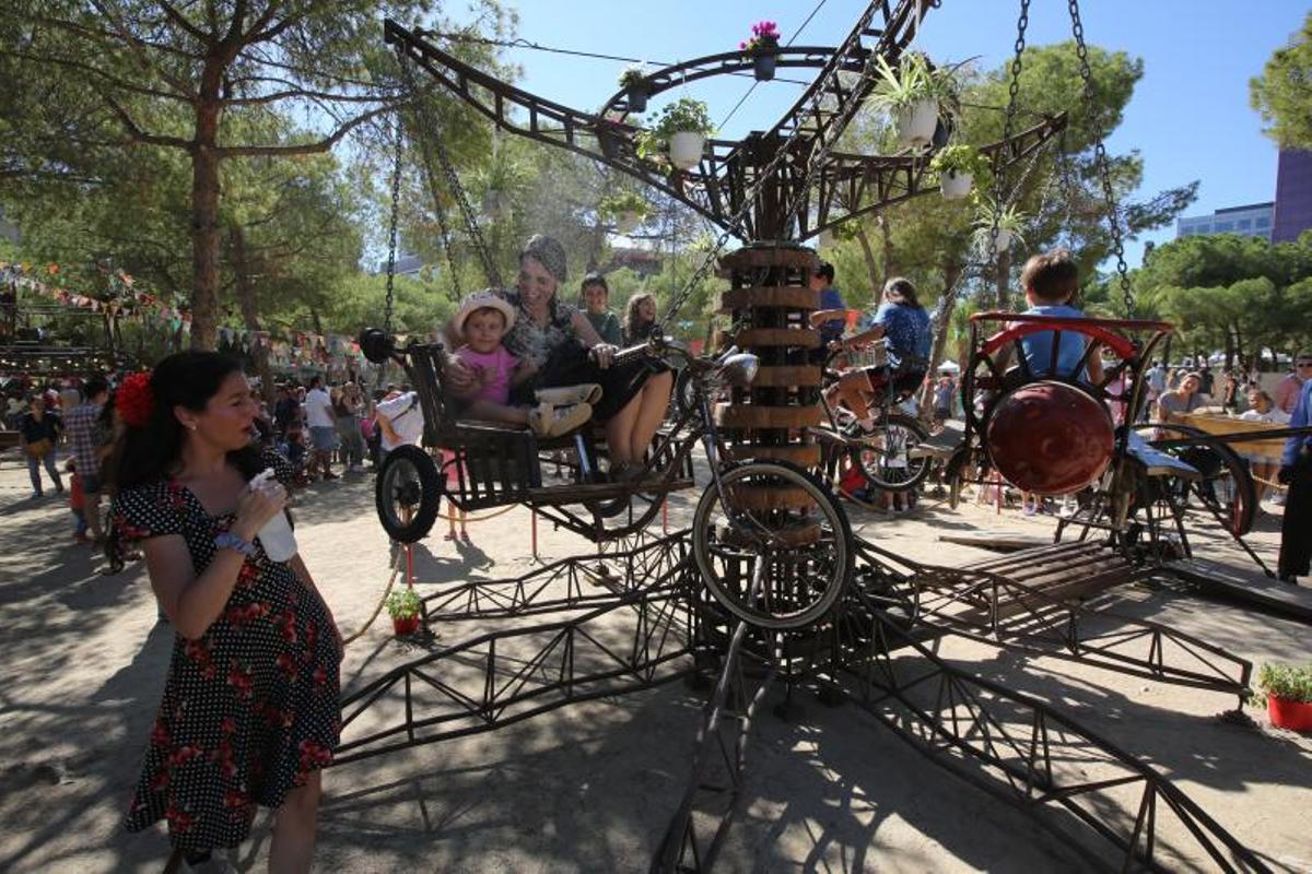 Último dia de Mercè en el Parc Joan Miró