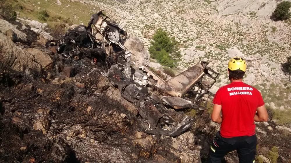 Muere el piloto de un ultraligero que se estrelló en el Puig de Massanella