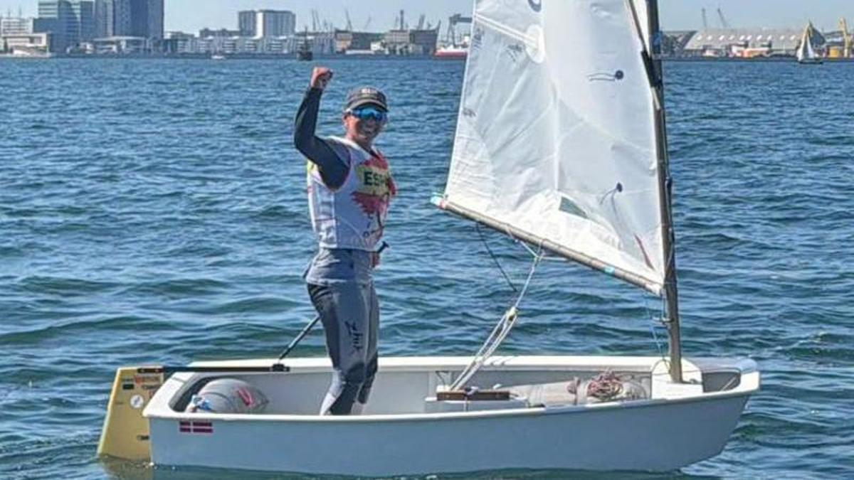 Lluc Bestard celebra su victoria y su segundo título europeo en Polonia