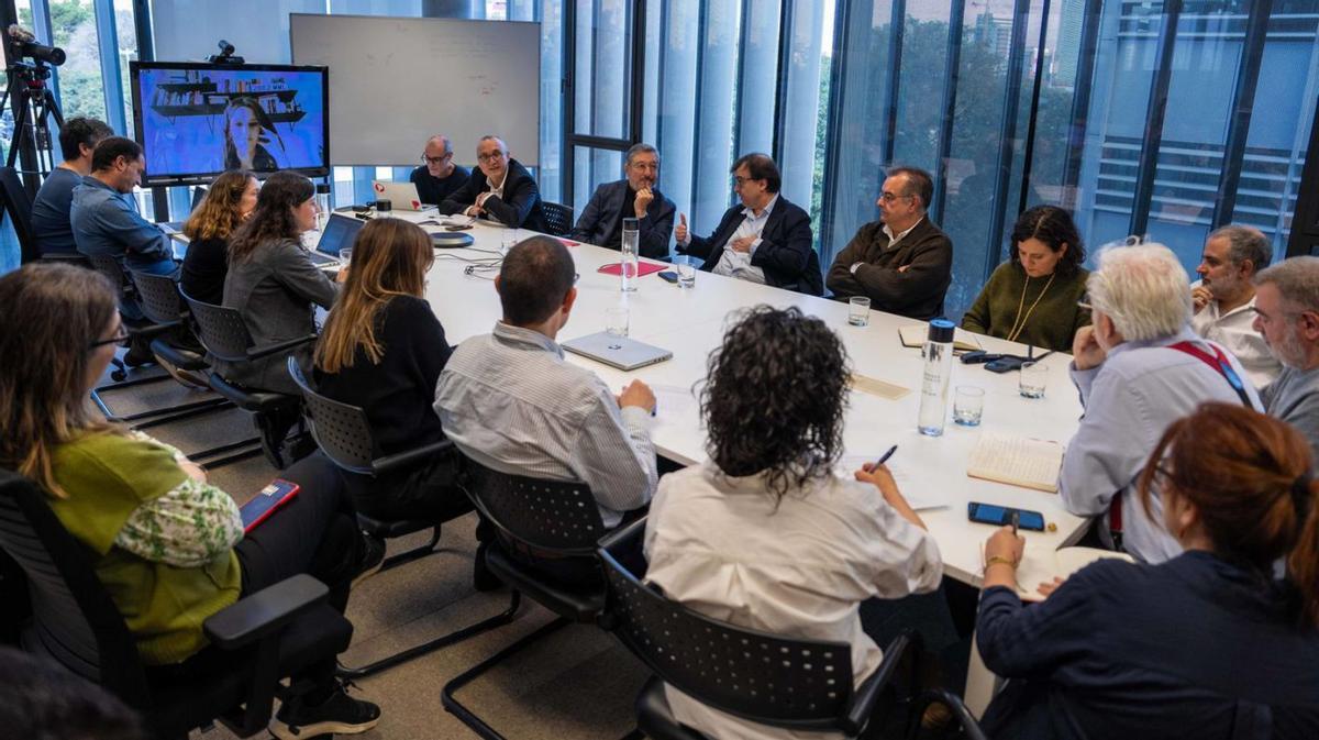 Cercas i els Roca, un dia al capdavant d’EL PERIÓDICO