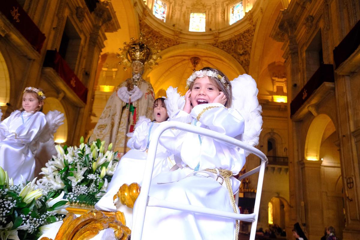 Así ha sido la procesión de la Festividad de la Venida de la Virgen en Elche
