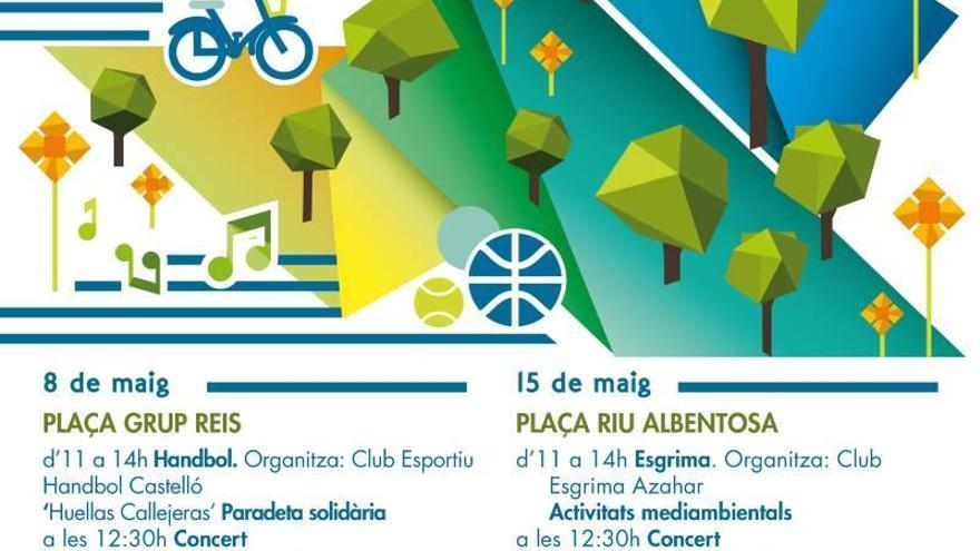 Sentim els parcs diseña un mayo musical y deportivo para las familias en Castellón