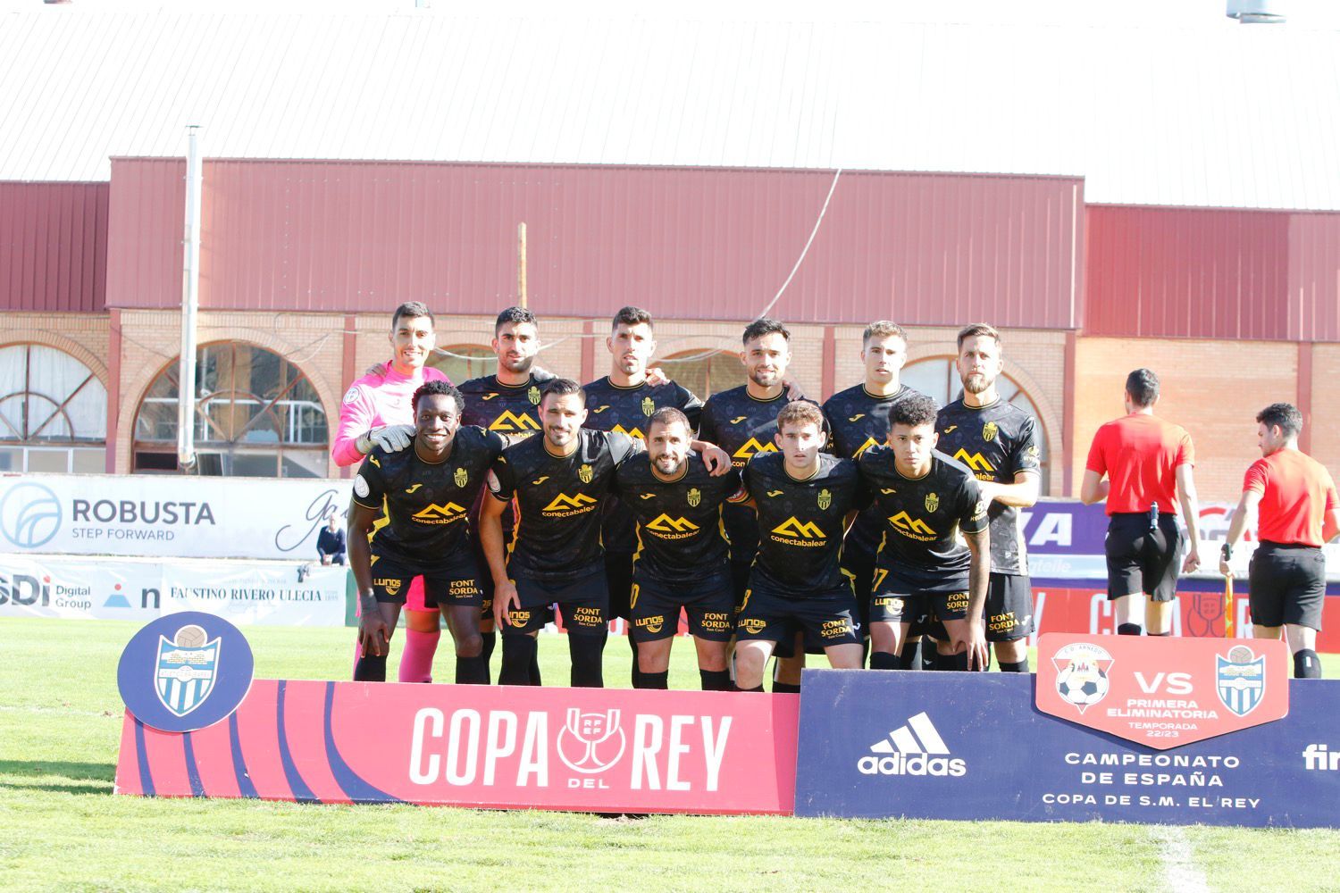 Arnedo-Atlético Baleares de la Copa del Rey