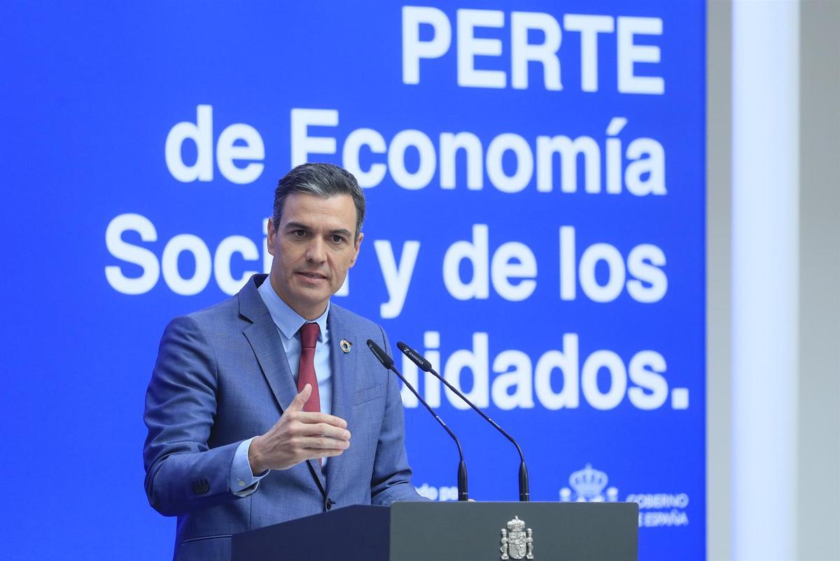 El presidente del Gobierno, Pedro Sánchez. 