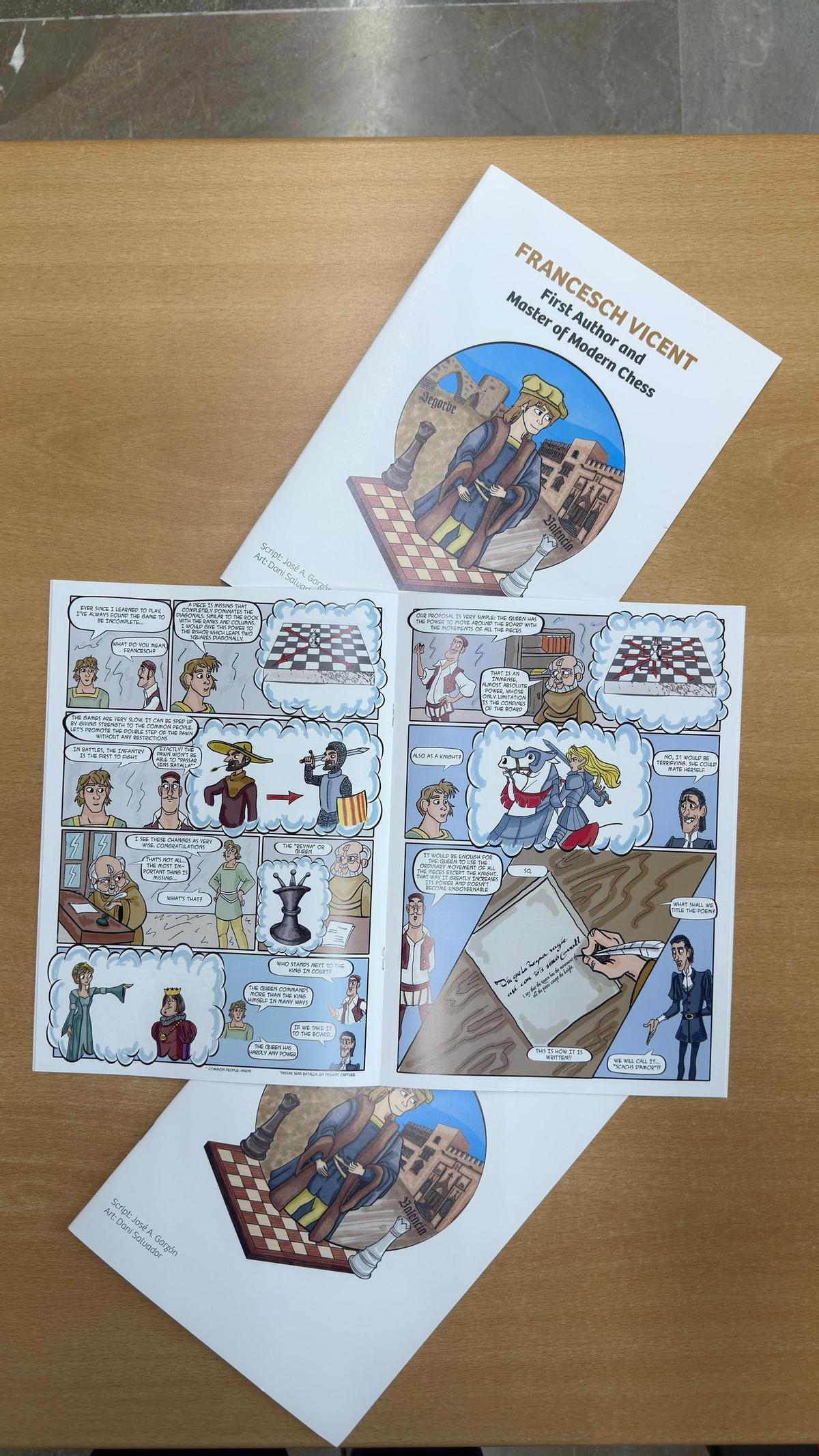 Imagen de la versión inglesa del cómic