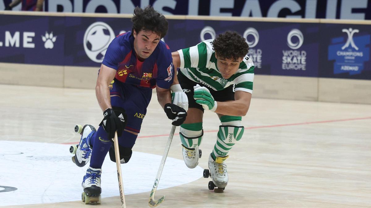 El Barça ya está en semifinales de la Champions de hockey patines