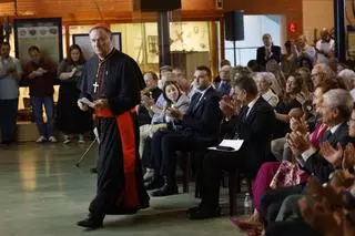 El cardenal Artime oficiará el lunes la misa solemne del Cristo de Candás