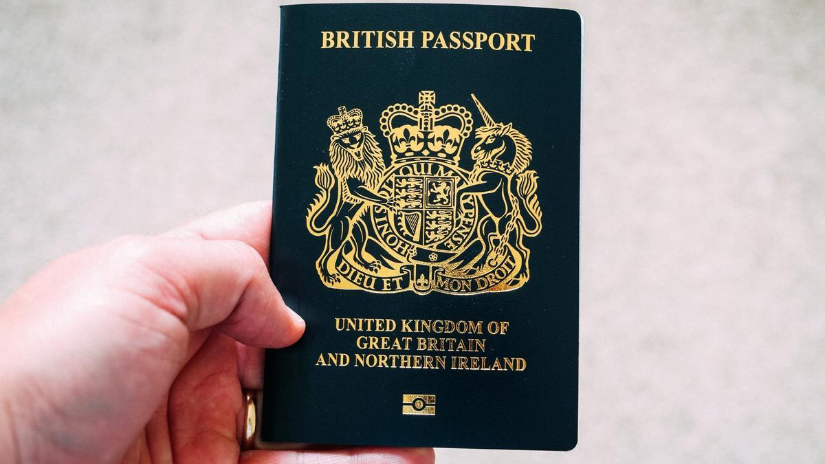 Un pasaporte británico