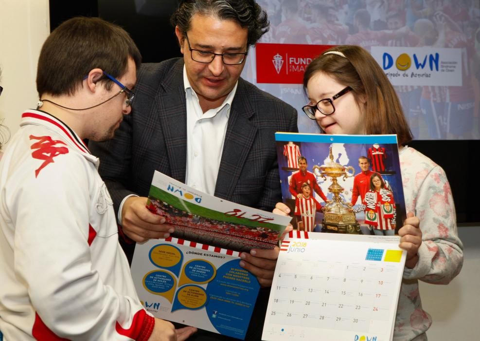 Presentación el calendario "Down Asturias"