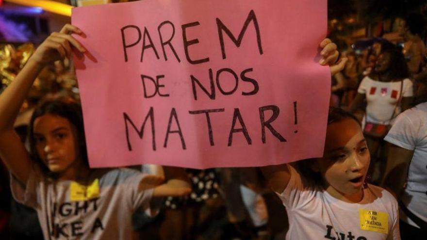 Las postales que dejó la multitudinaria marcha por el Día de la Mujer en Brasil