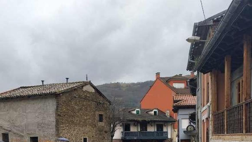 La zona de La Villa donde se produjo la reyerta.