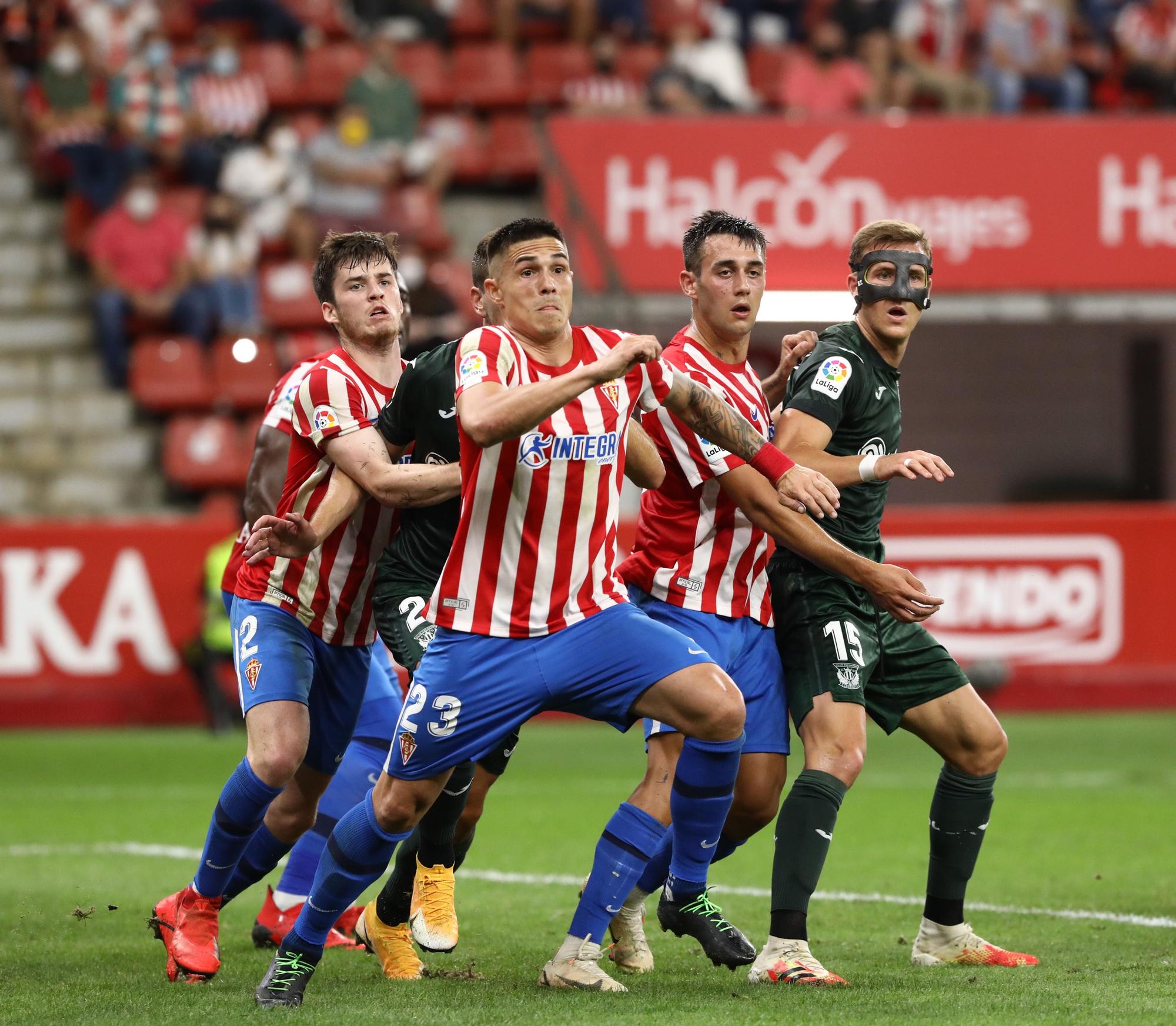 EN IMÁGENES | Así fue la victoria del Sporting ante el Leganés