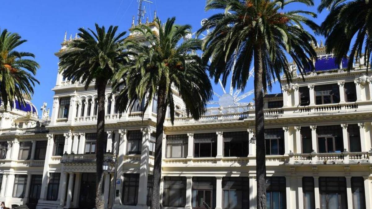 Fachada principal de La Terraza de Méndez Núñez, propuesta como sede de la agencia de la IA.