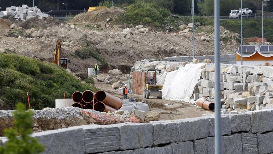 La promotora aún confía en abrir en diciembre el polígono comercial de O Vao pese al freno en sus obras