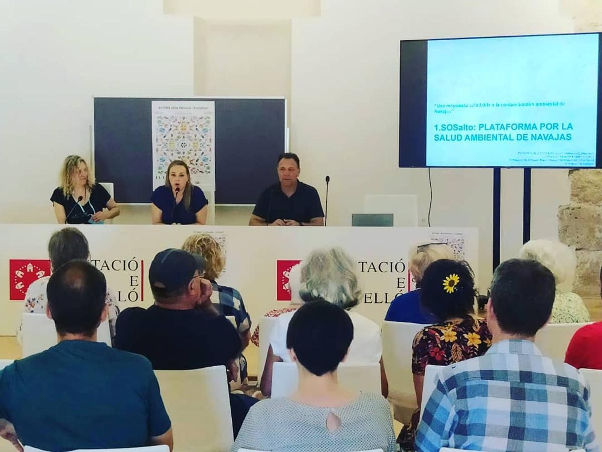 La alcaldesa, Rocío Ibáñez, durante su intervención en el festival.