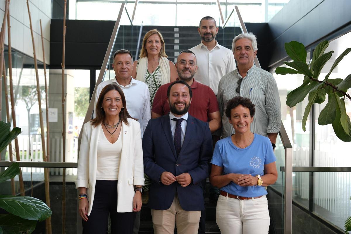 Reunión del consejo de administración de Reciplasa, reunido en Almassora.