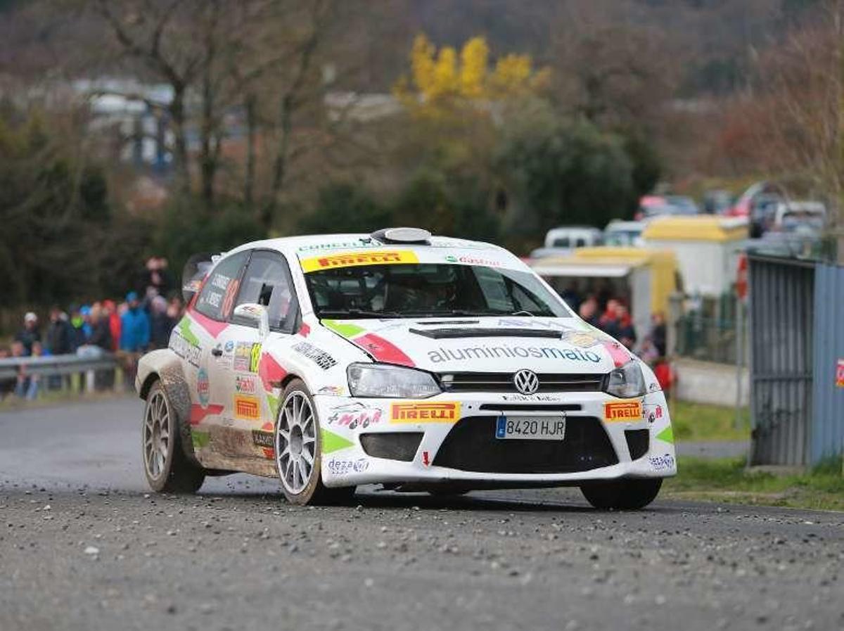 Álvaro Méndez fue el mejor piloto local de la carrera. // Bernabé