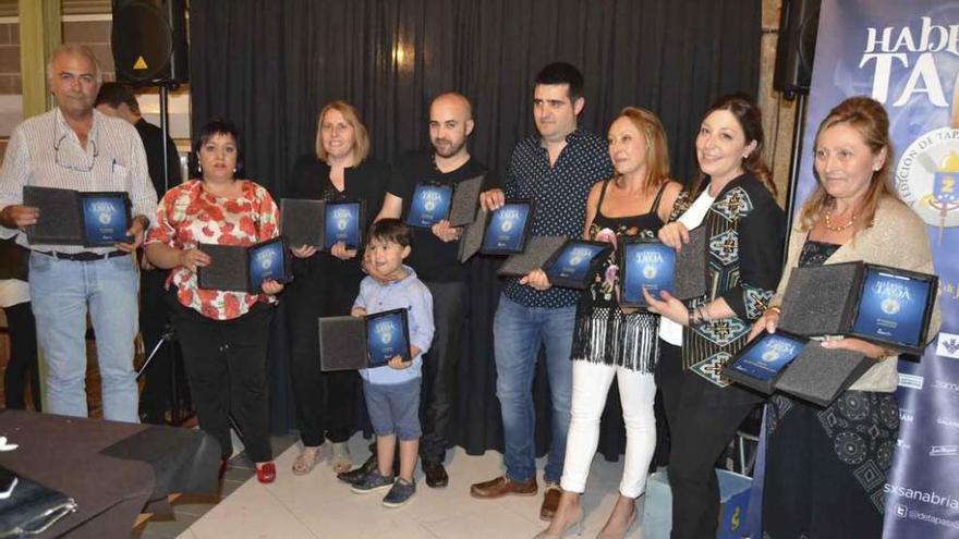 Premiados en la presente edición de la Feria de las Tapas.