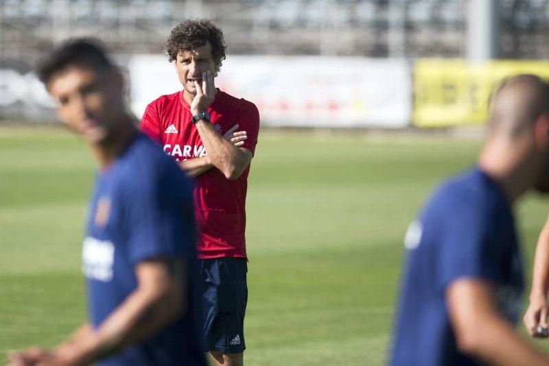 Primer entrenamiento del Real Zaragoza