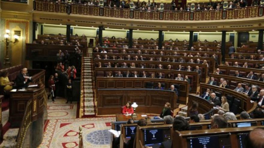 El Congreso aprueba el aforamiento del Rey con los votos del PP