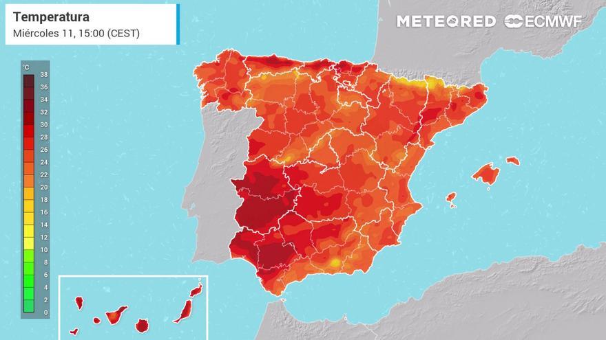 La estabilidad atmosférica permanece sobre A Coruña