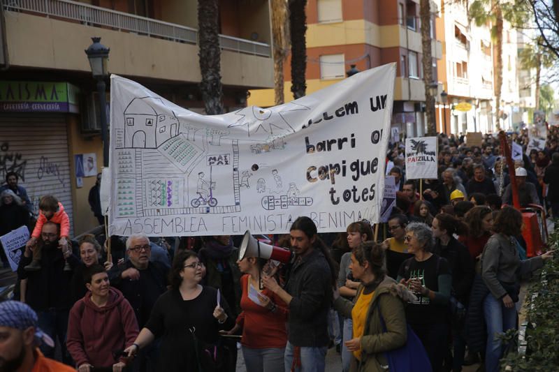 Manifestación contra el PAI de Benimaclet