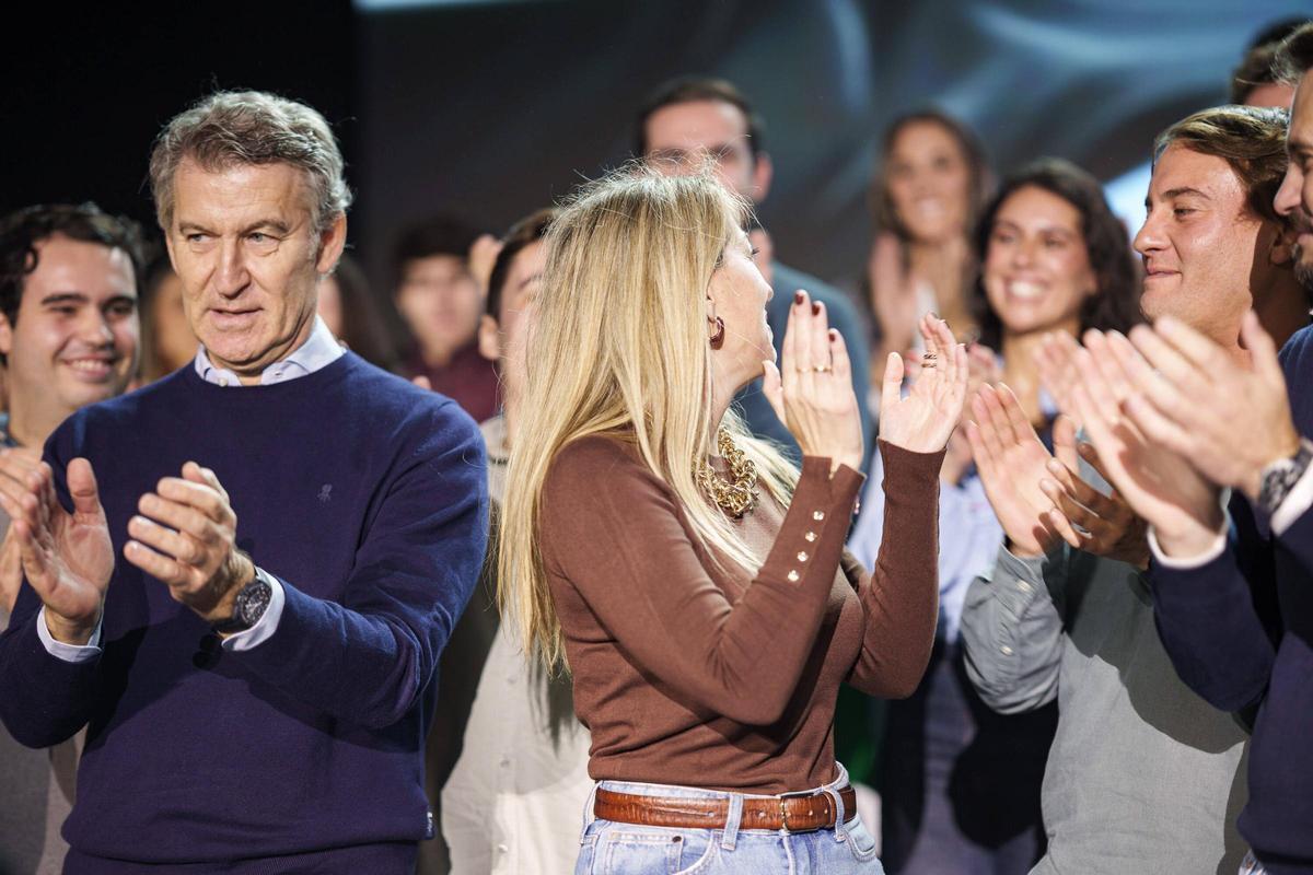 FOTOGALERÍA | El acto de Feijóo y Guardiola en Lobón, en imágenes