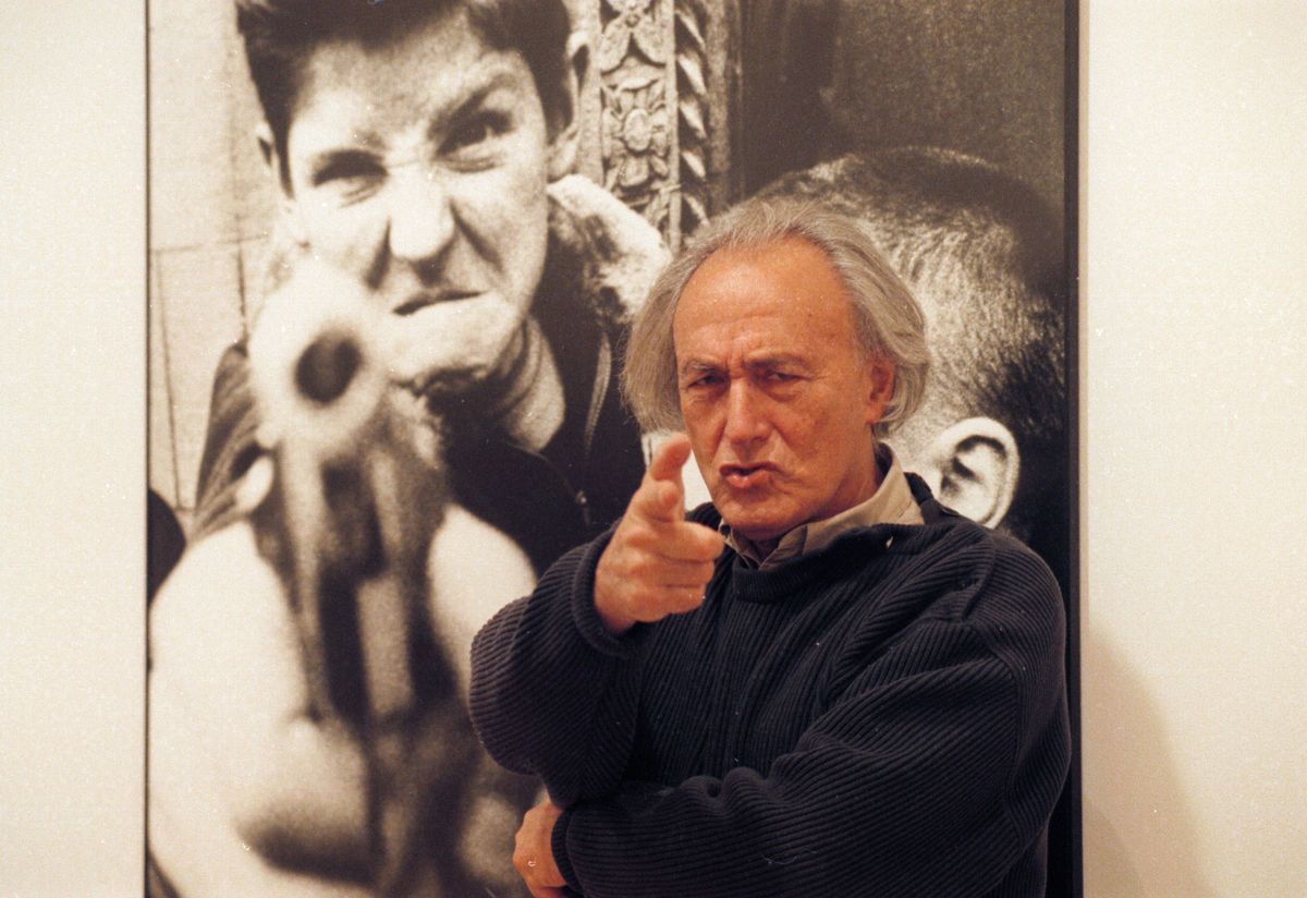 El fotógrafo y director de cine William Klein.