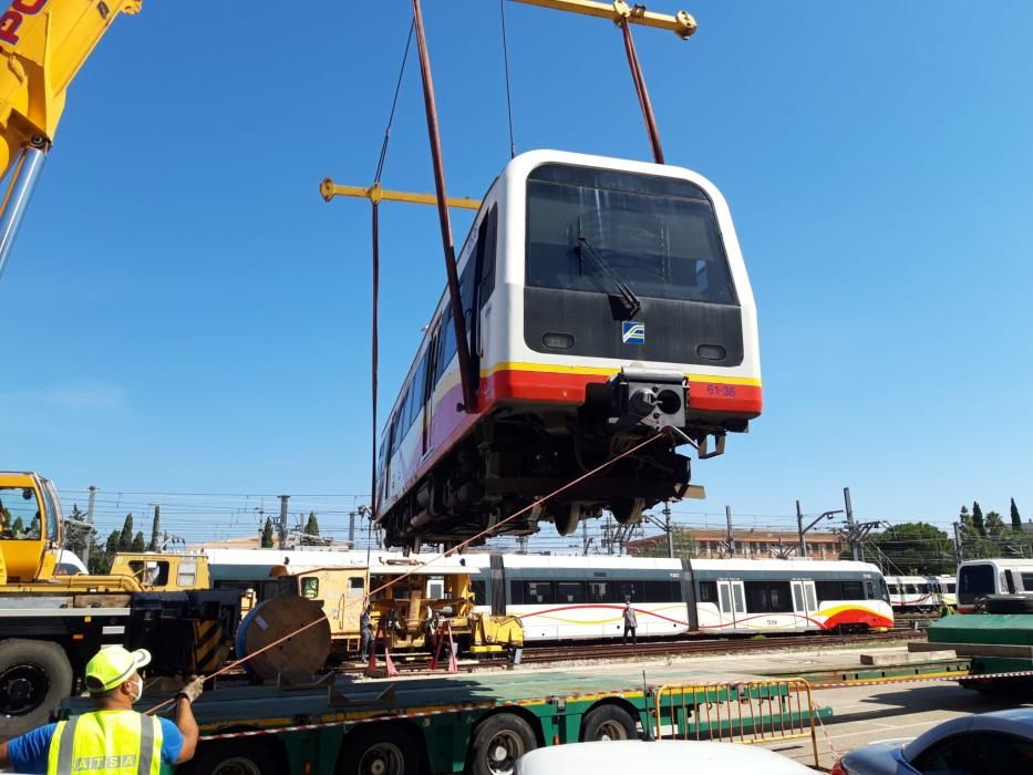 SFM inicia el traslado de los trenes diésel vendidos a Kenia