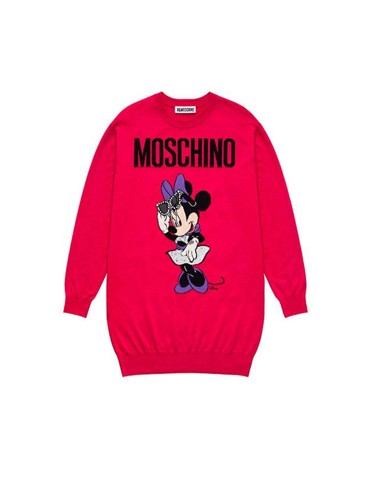 Todas las imágenes de la colección de Moschino x H&amp;M: sudadera de Minnie Mouse