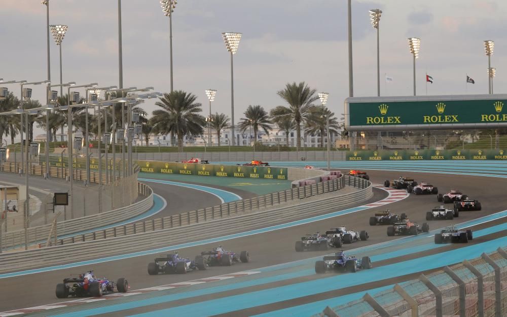 El GP de Abu Dhabi de F1, en imágenes