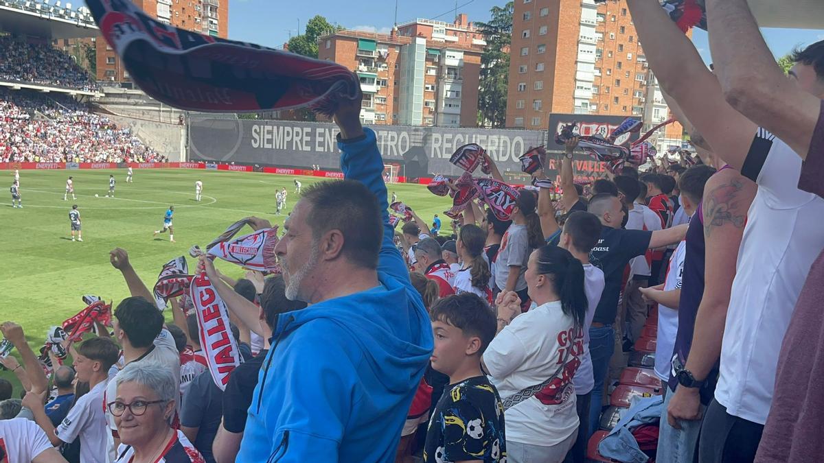 Celebración del Rayo Vallecano