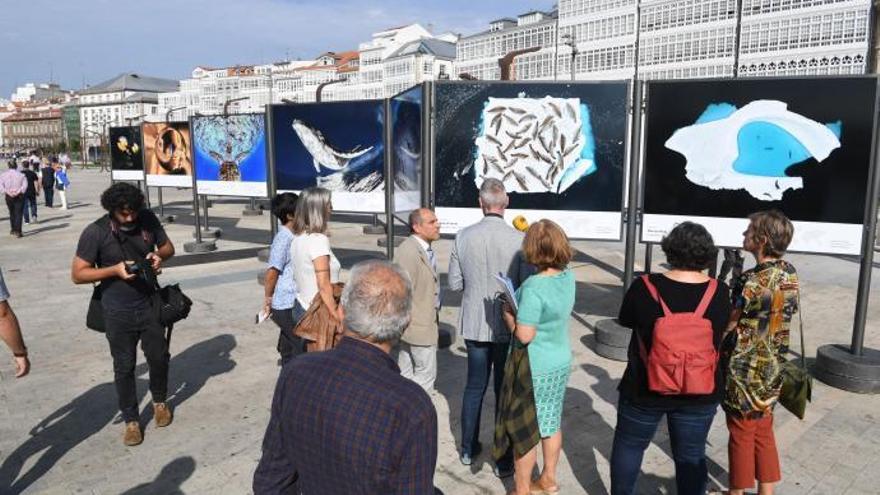 Paneles de una de las actividades de Mar de Mares en 2019.