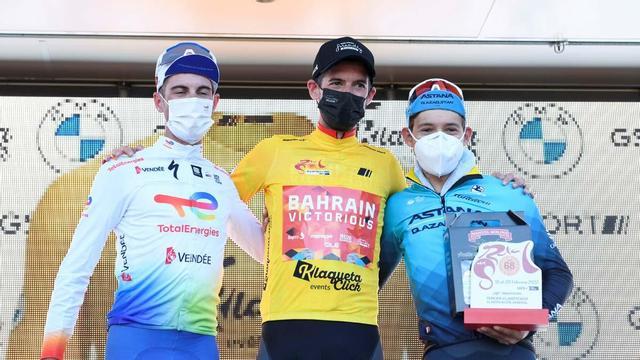 Rodríguez, Poels y López, en el podio de la Vuelta a Andalucía