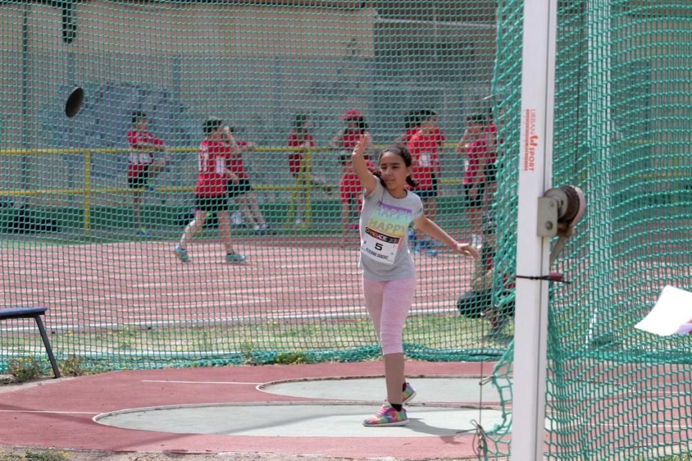 Competición escolar de Atletismo en Cartagena