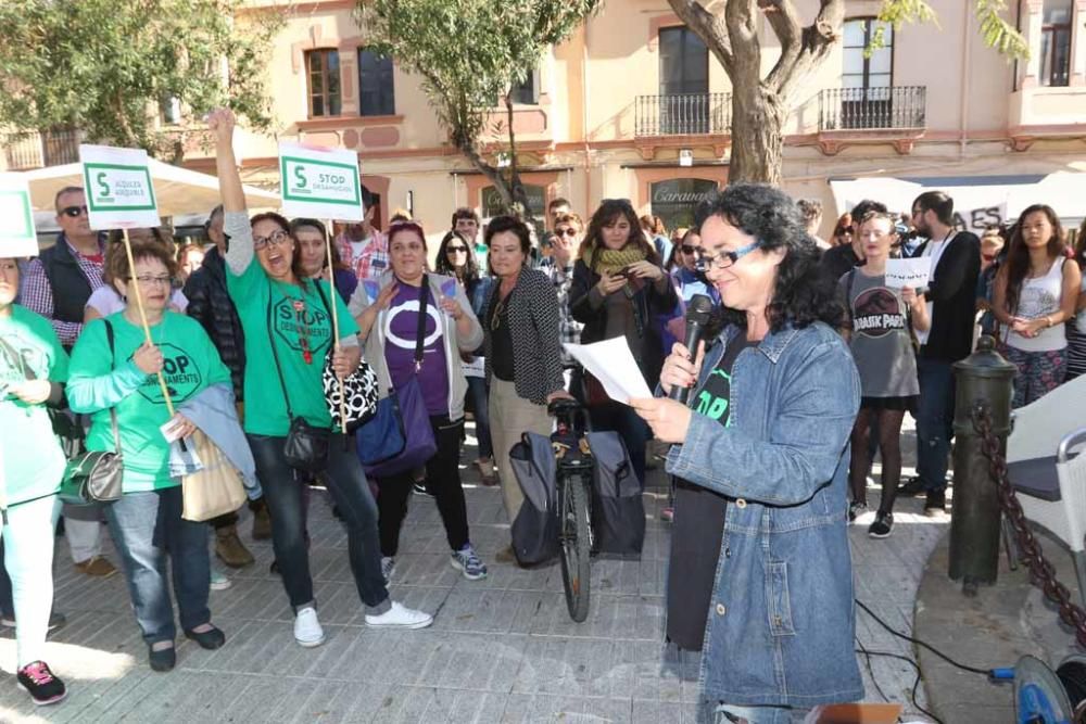 Protesta por los alquileres abusivos en Ibiza