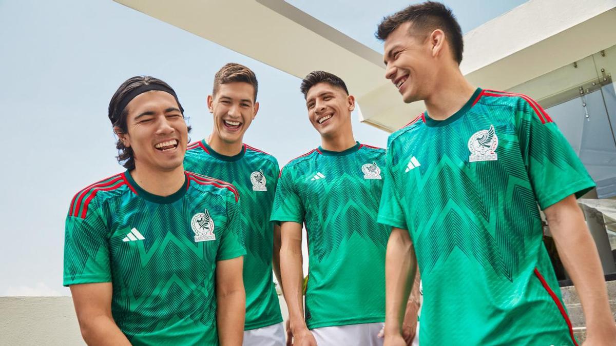 Equipación de la selección de México.