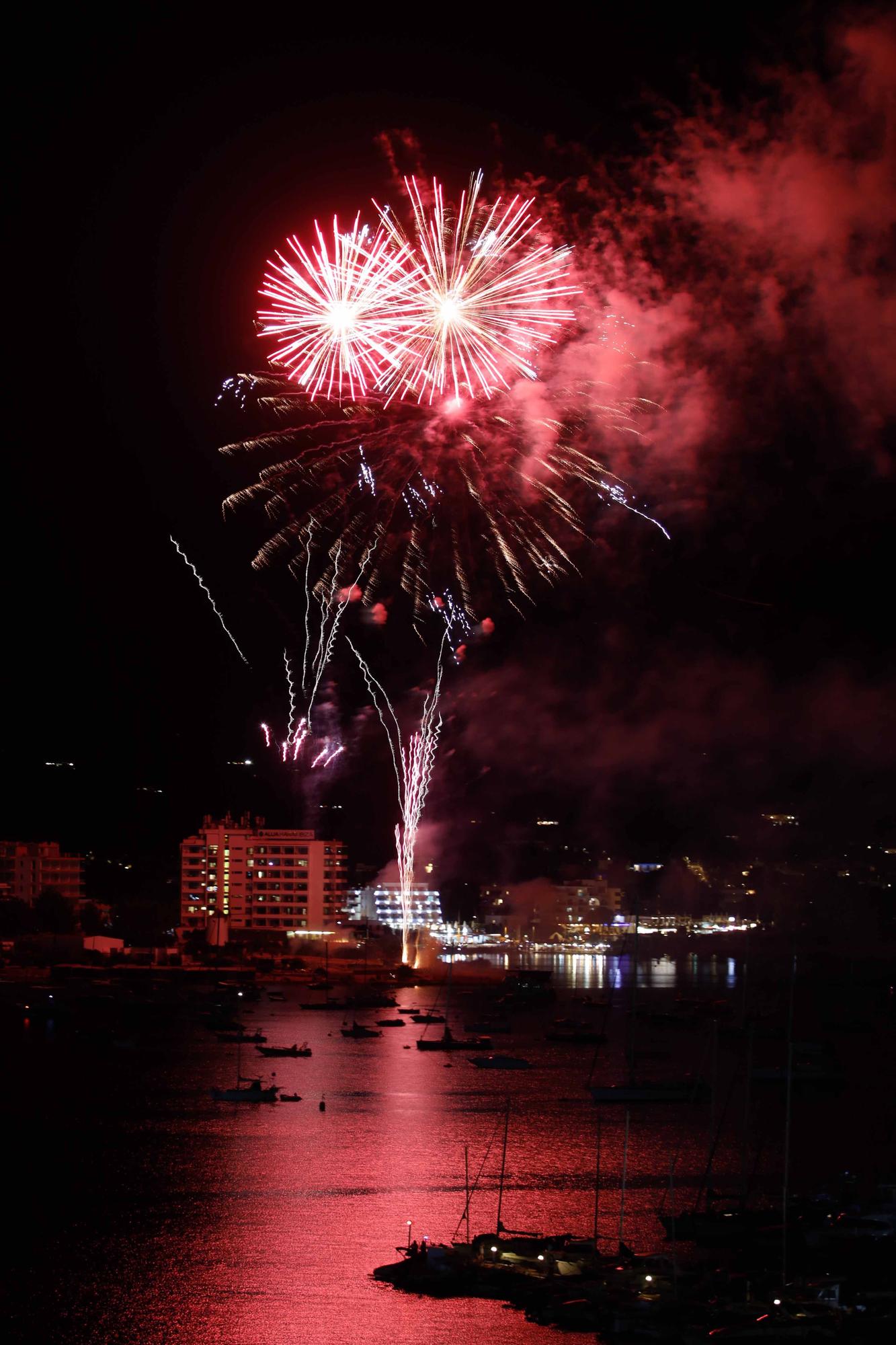 Fuegos artificiales en Sant Antoni (2022)