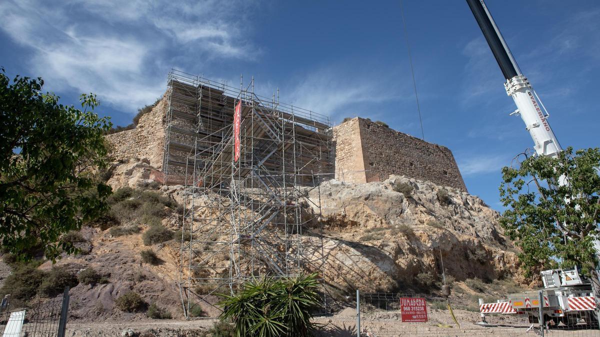 Obras llevadas en el fuerte de Despeñaperros.