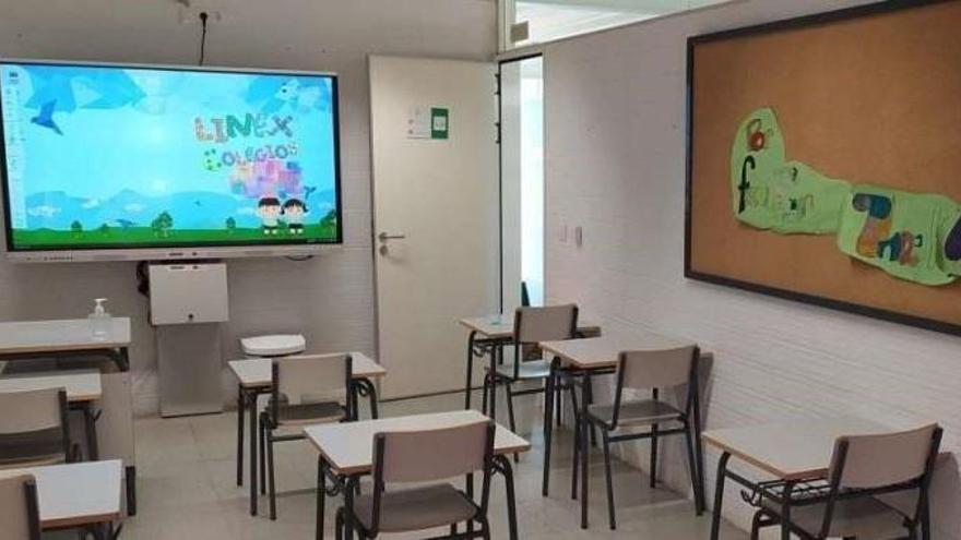 Seis aulas en Extremadura se suman a la enseñanza telemática y cuatro volverán a la presencialidad
