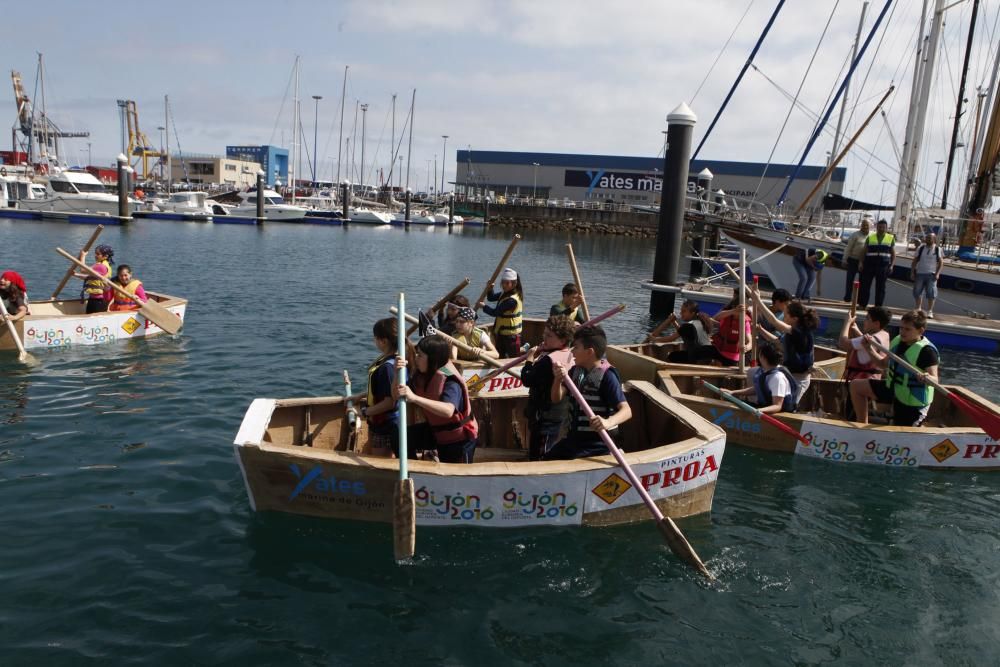 Proyecto escolar "Chalanas de Gijón"