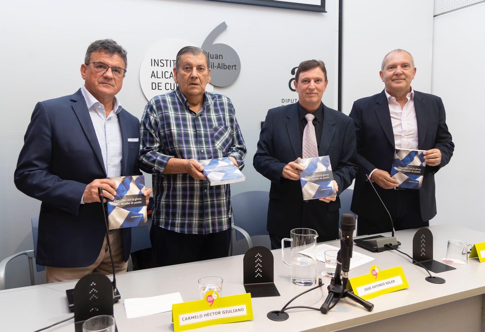 Presentación del libro del Hércules "Diez citas con la gloria. Diez décadas de pasión"