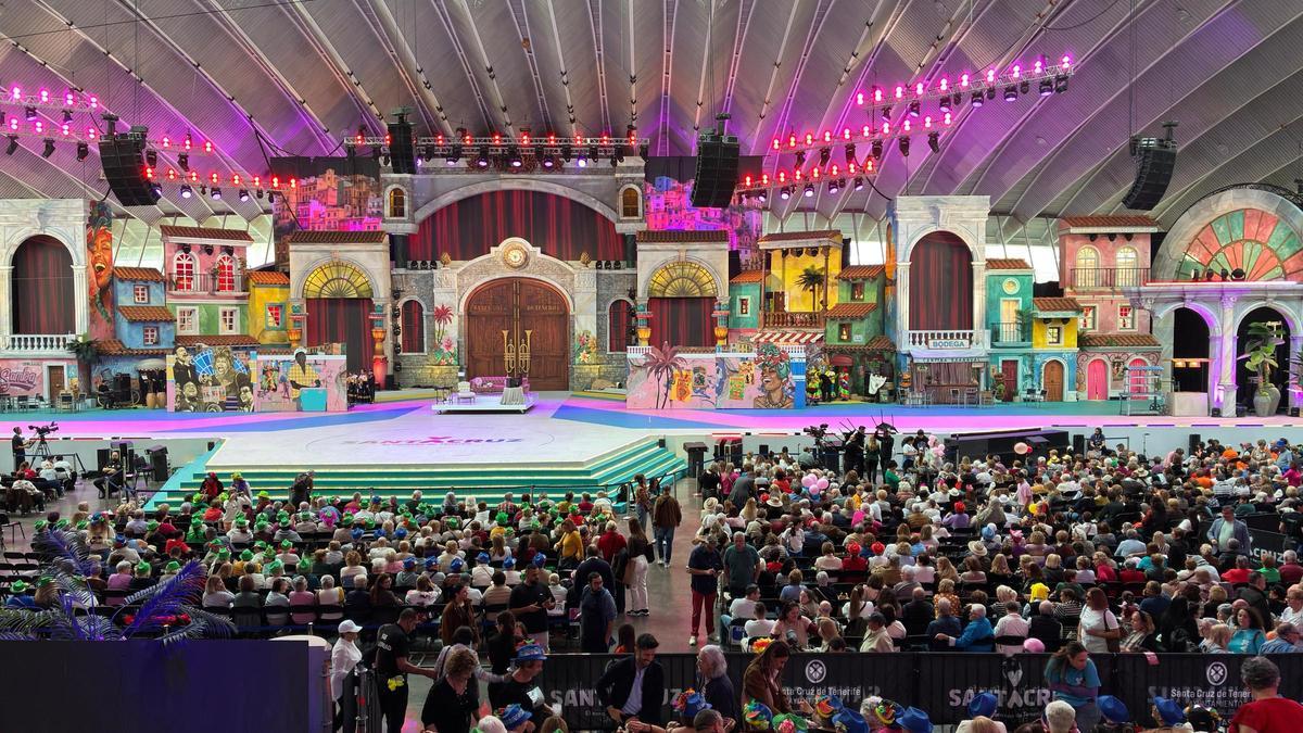 Gala de elección de la reina de los mayores del Carnaval de Tenerife