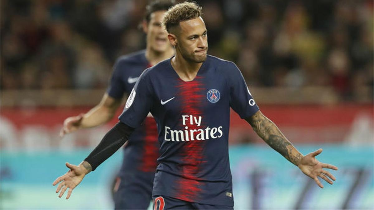 El Mónaco no es rival para Neymar