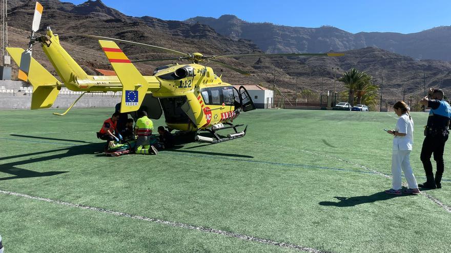 Un hombre cae de un árbol de varios metros de altura en Gran Canaria