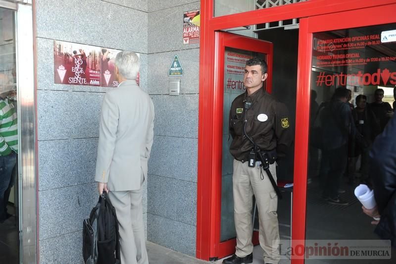 Junta de accionistas del Real Murcia