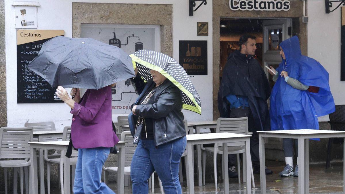 La borrasca Benjamín llega a Santiago
